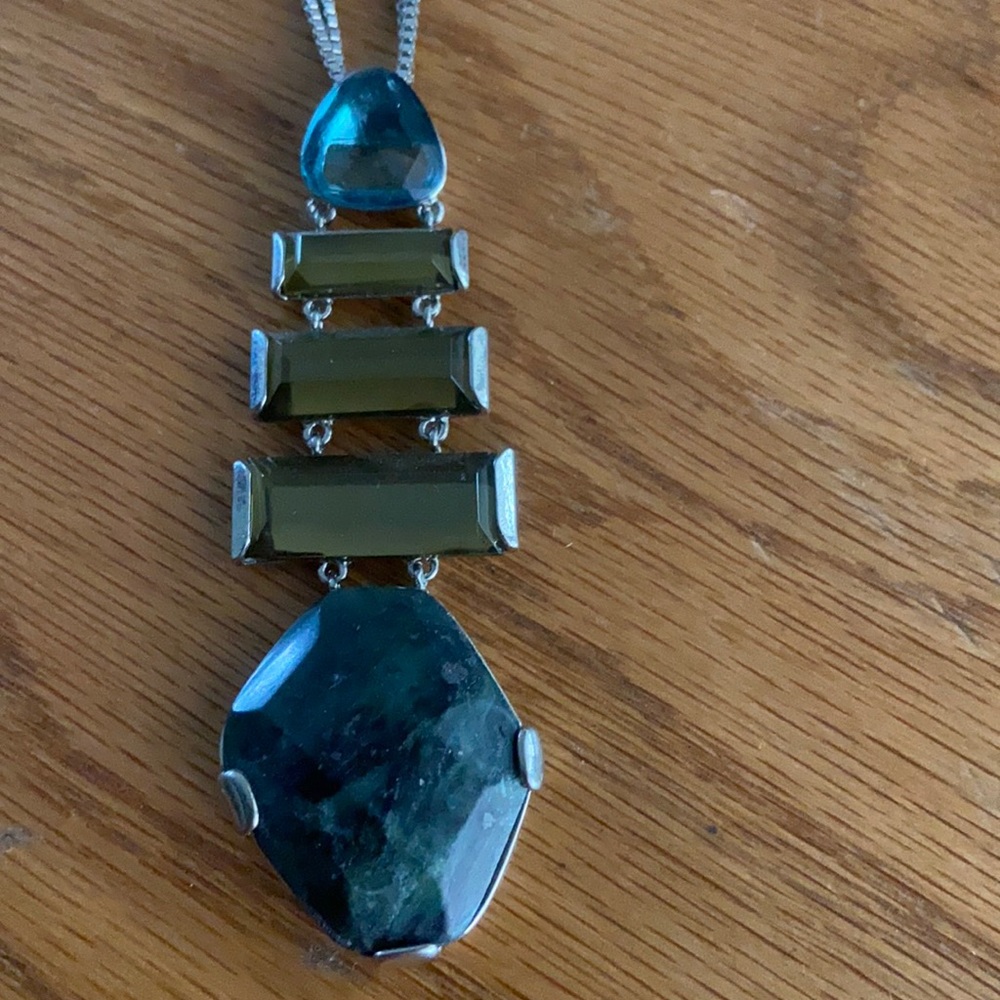 Anne Klein necklace with stones